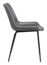 ZUO Byron Dining Chair (Set of 2) Gray