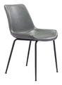 ZUO Byron Dining Chair (Set of 2) Gray