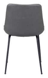 ZUO Byron Dining Chair (Set of 2) Gray