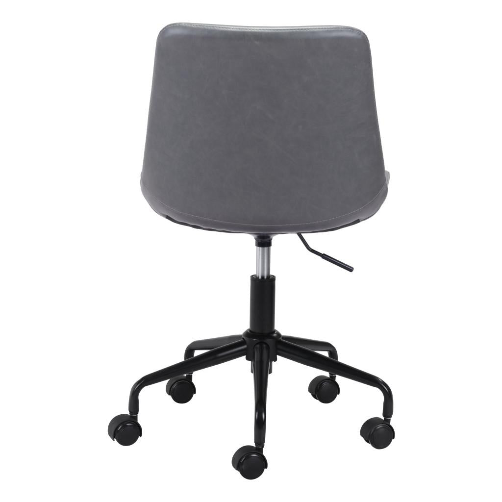ZUO Byron Office Chair Gray