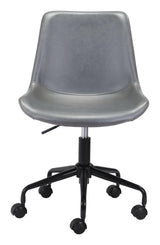 ZUO Byron Office Chair Gray