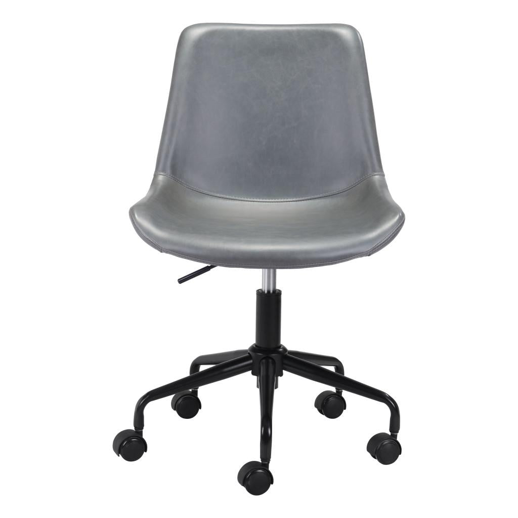 ZUO Byron Office Chair Gray