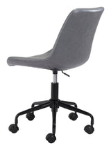 ZUO Byron Office Chair Gray