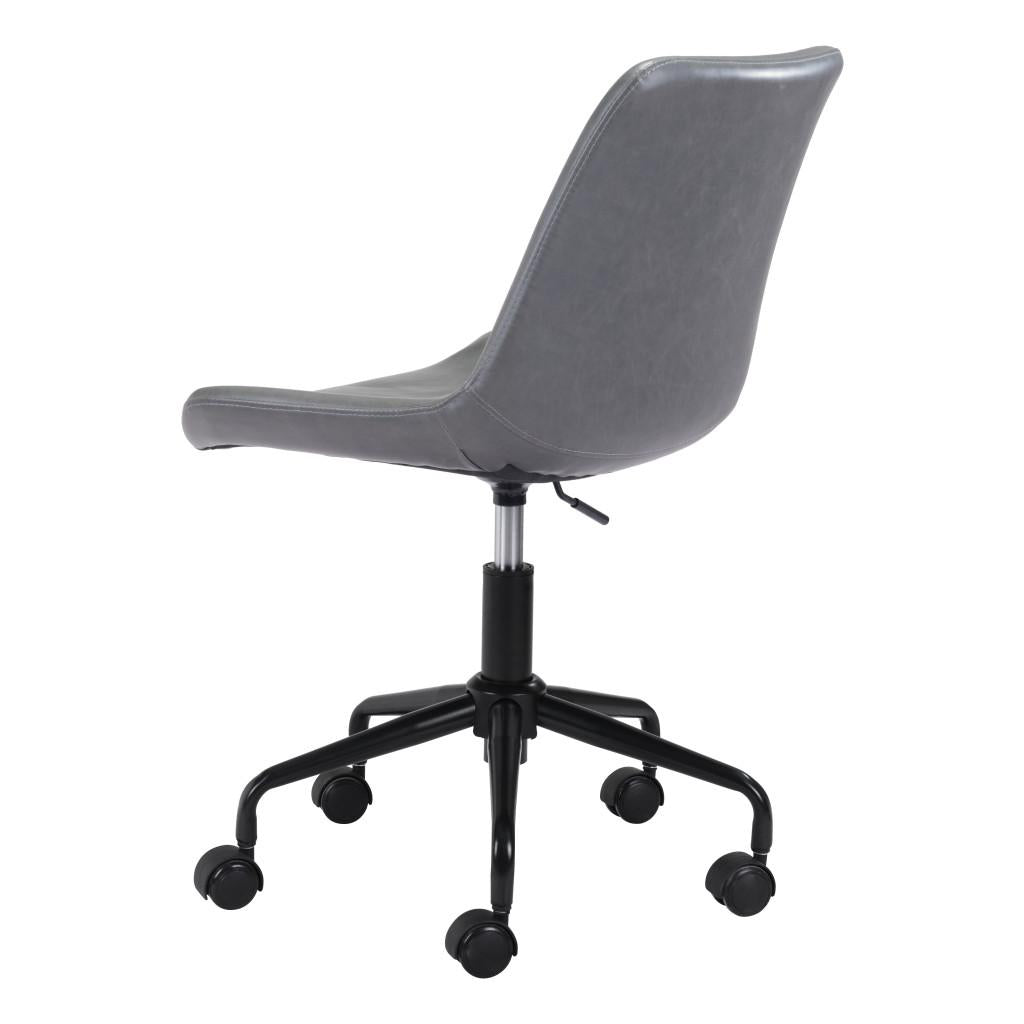 ZUO Byron Office Chair Gray