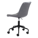 ZUO Byron Office Chair Gray