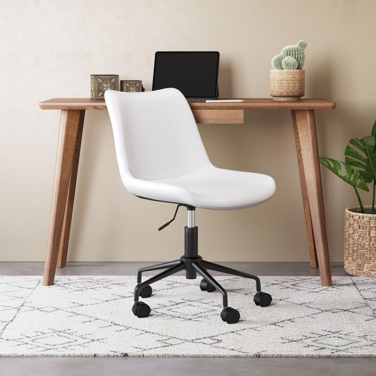 ZUO Byron Office Chair White