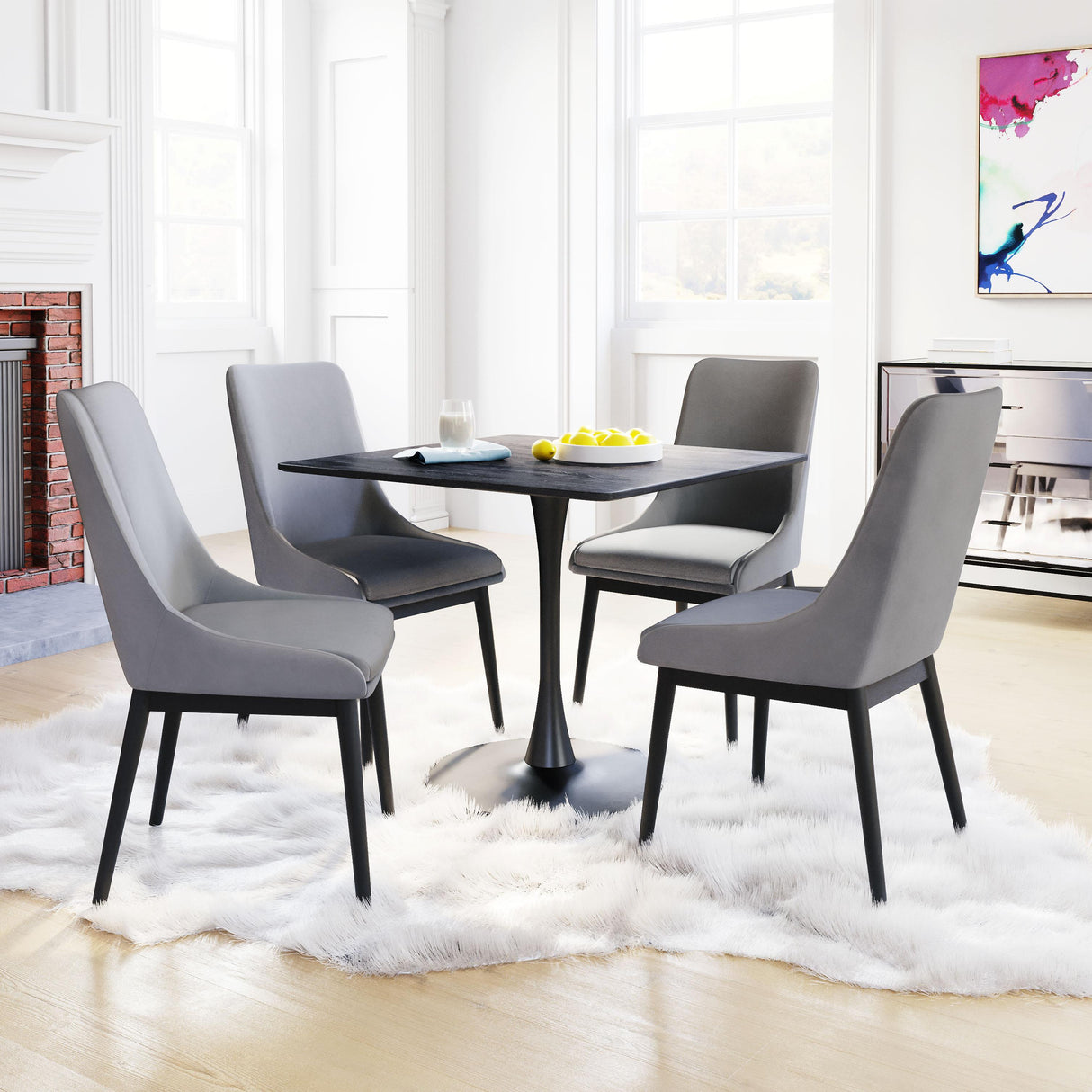 ZUO Molly Dining Table Black