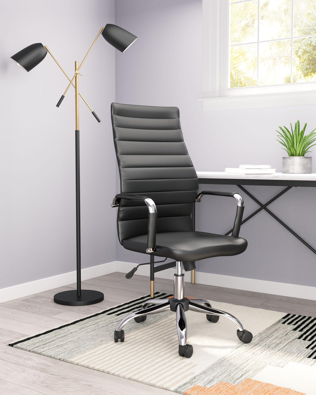 ZUO Primero Office Chair Black