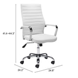 ZUO Primero Office Chair White
