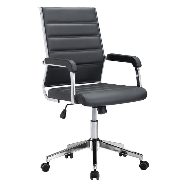 ZUO Liderato Office Chair Black
