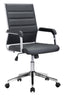 ZUO Liderato Office Chair Black