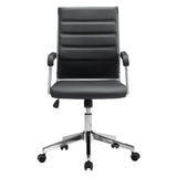 ZUO Liderato Office Chair Black