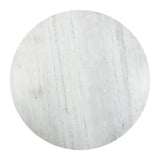 ZUO Fullerton Dining Table White & Gold