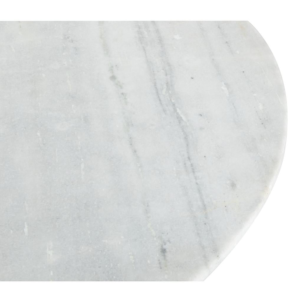 ZUO Fullerton Dining Table White & Gold