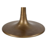 ZUO Fullerton Dining Table White & Gold