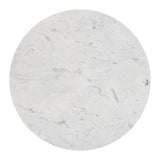 ZUO Fullerton Dining Table White & Gold