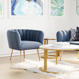 ZUO Deco Accent Chair Gray