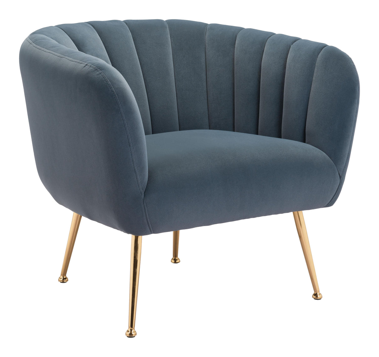 ZUO Deco Accent Chair Gray