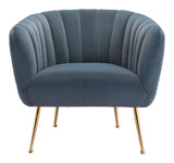 ZUO Deco Accent Chair Gray