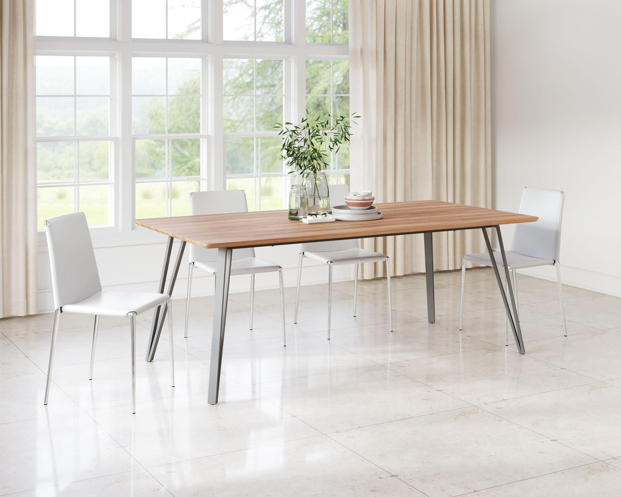 ZUO Perpignan Dining Table Brown