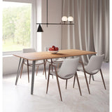 ZUO Perpignan Dining Table Brown
