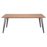ZUO Perpignan Dining Table Brown