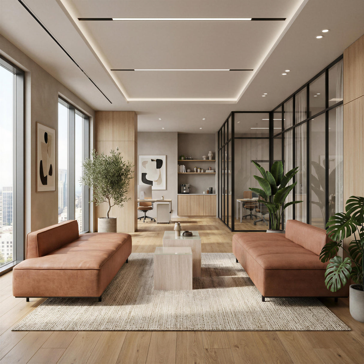ZUO Confection Sofa Brown