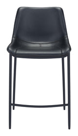 ZUO Magnus Barstool (Set of 2) Black