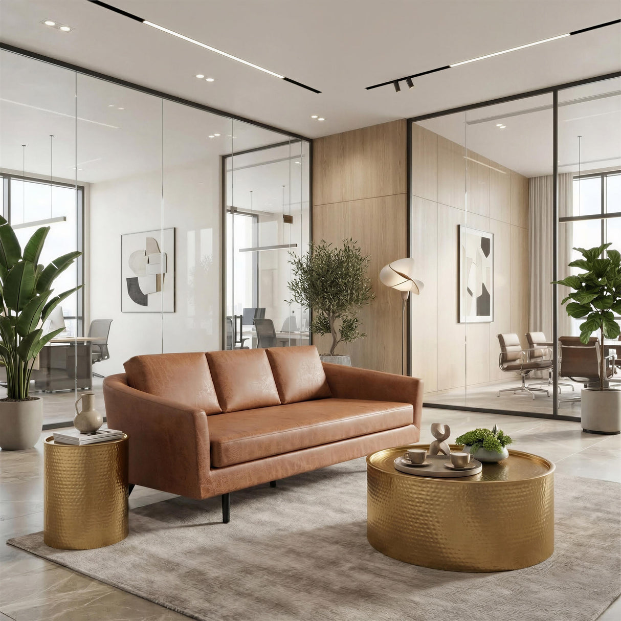 ZUO Divinity Sofa Brown