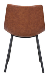 ZUO Daniel Dining Chair (Set of 2) Vintage Brown