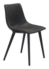 ZUO Daniel Dining Chair (Set of 2) Vintage Black