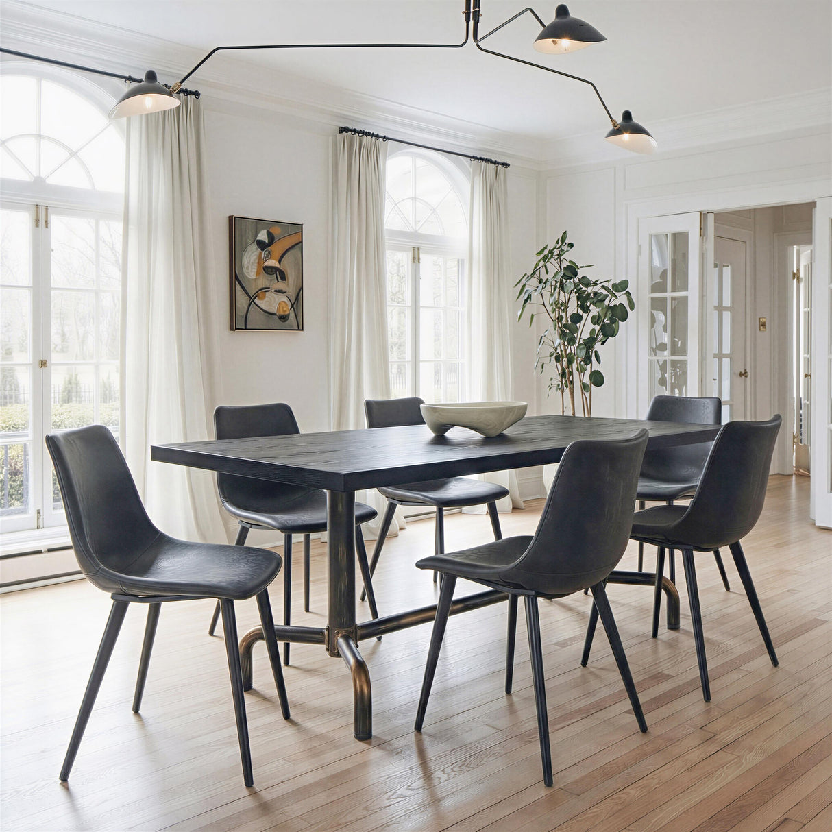 ZUO Daniel Dining Chair (Set of 2) Vintage Black