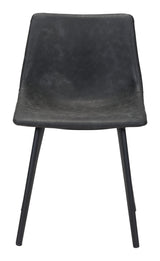 ZUO Daniel Dining Chair (Set of 2) Vintage Black