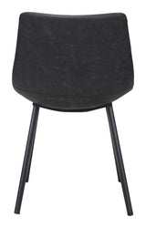 ZUO Daniel Dining Chair (Set of 2) Vintage Black