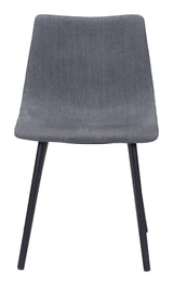 ZUO Daniel Dining Chair (Set of 2) Gray