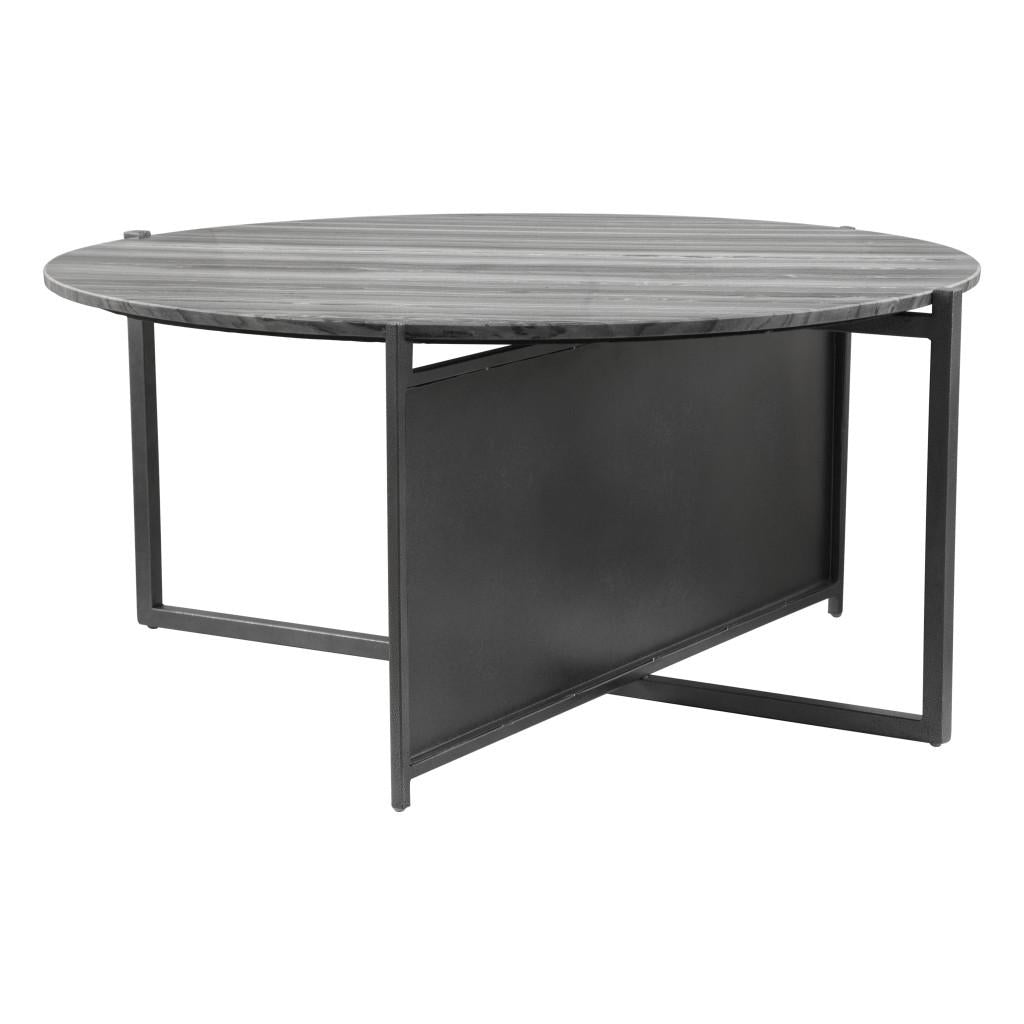 ZUO Mcbride Coffee Table Gray & Black