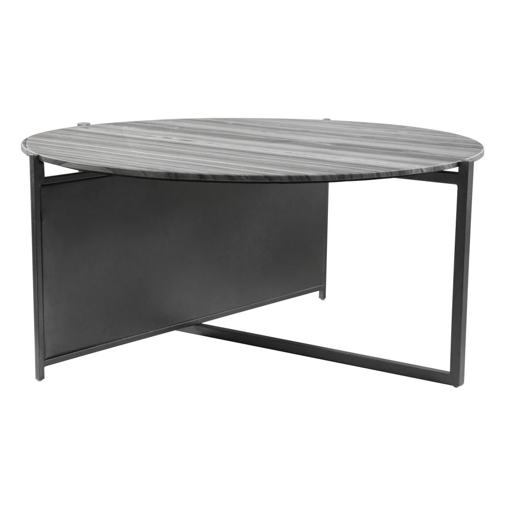 ZUO Mcbride Coffee Table Gray & Black