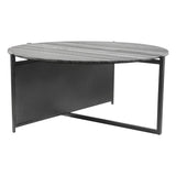 ZUO Mcbride Coffee Table Gray & Black