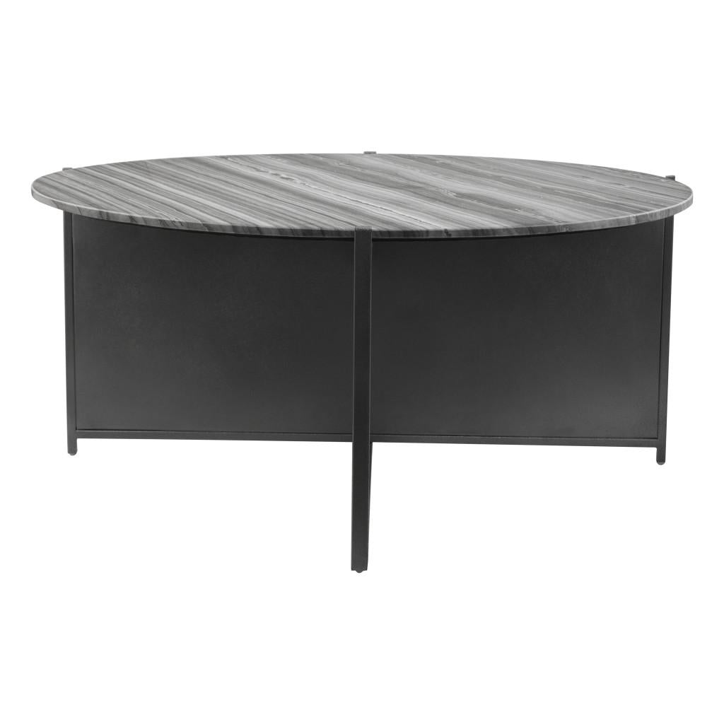 ZUO Mcbride Coffee Table Gray & Black