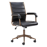 ZUO Auction Office Chair Vintage Black