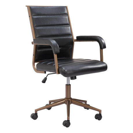 ZUO Auction Office Chair Vintage Black