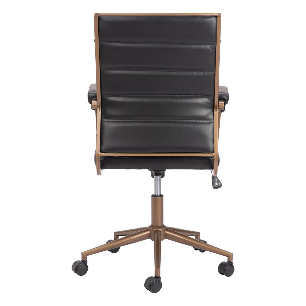 ZUO Auction Office Chair Vintage Black