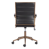 ZUO Auction Office Chair Vintage Black