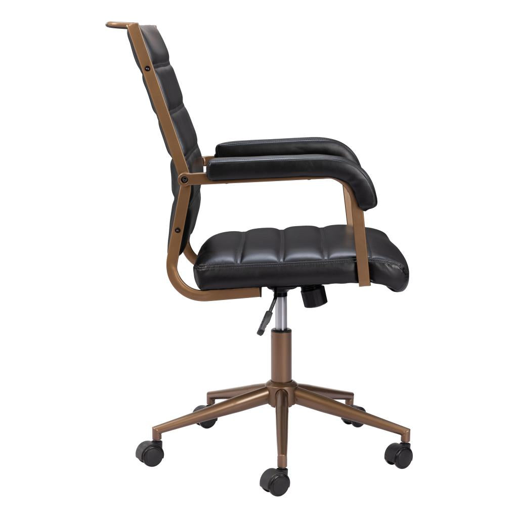 ZUO Auction Office Chair Vintage Black