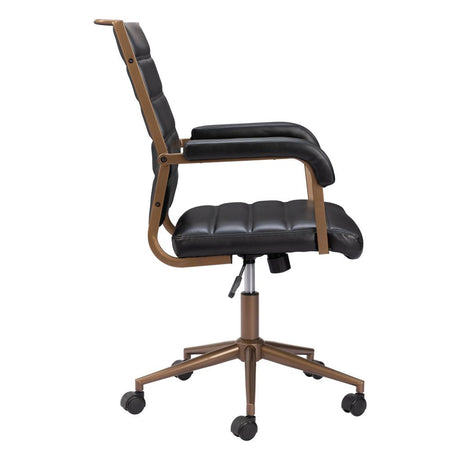 ZUO Auction Office Chair Vintage Black