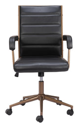 ZUO Auction Office Chair Vintage Black