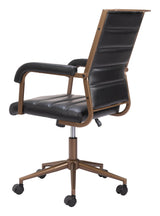 ZUO Auction Office Chair Vintage Black