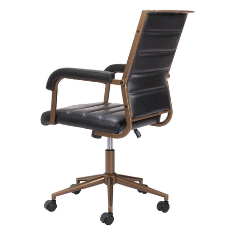 ZUO Auction Office Chair Vintage Black