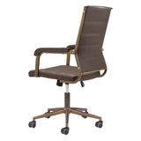 ZUO Auction Office Chair Espresso