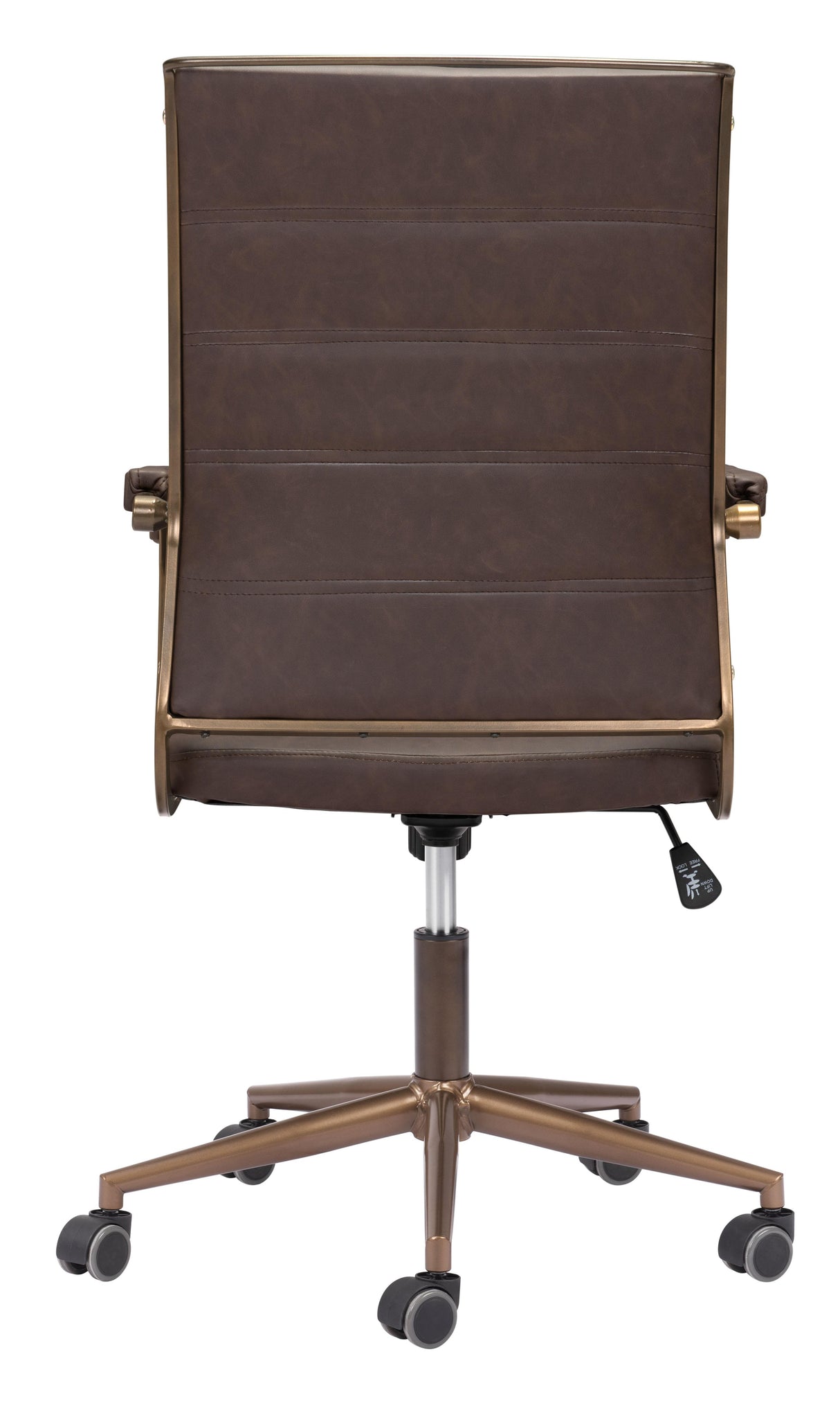 ZUO Auction Office Chair Espresso